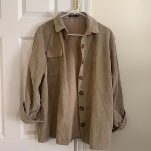 Nasty Gal Corduroy Shacket
